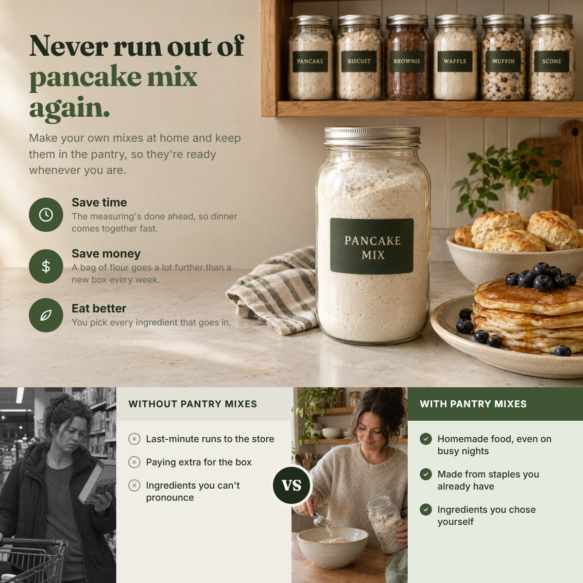 Dry Mix Pantry: Mix Recipes Cookbook