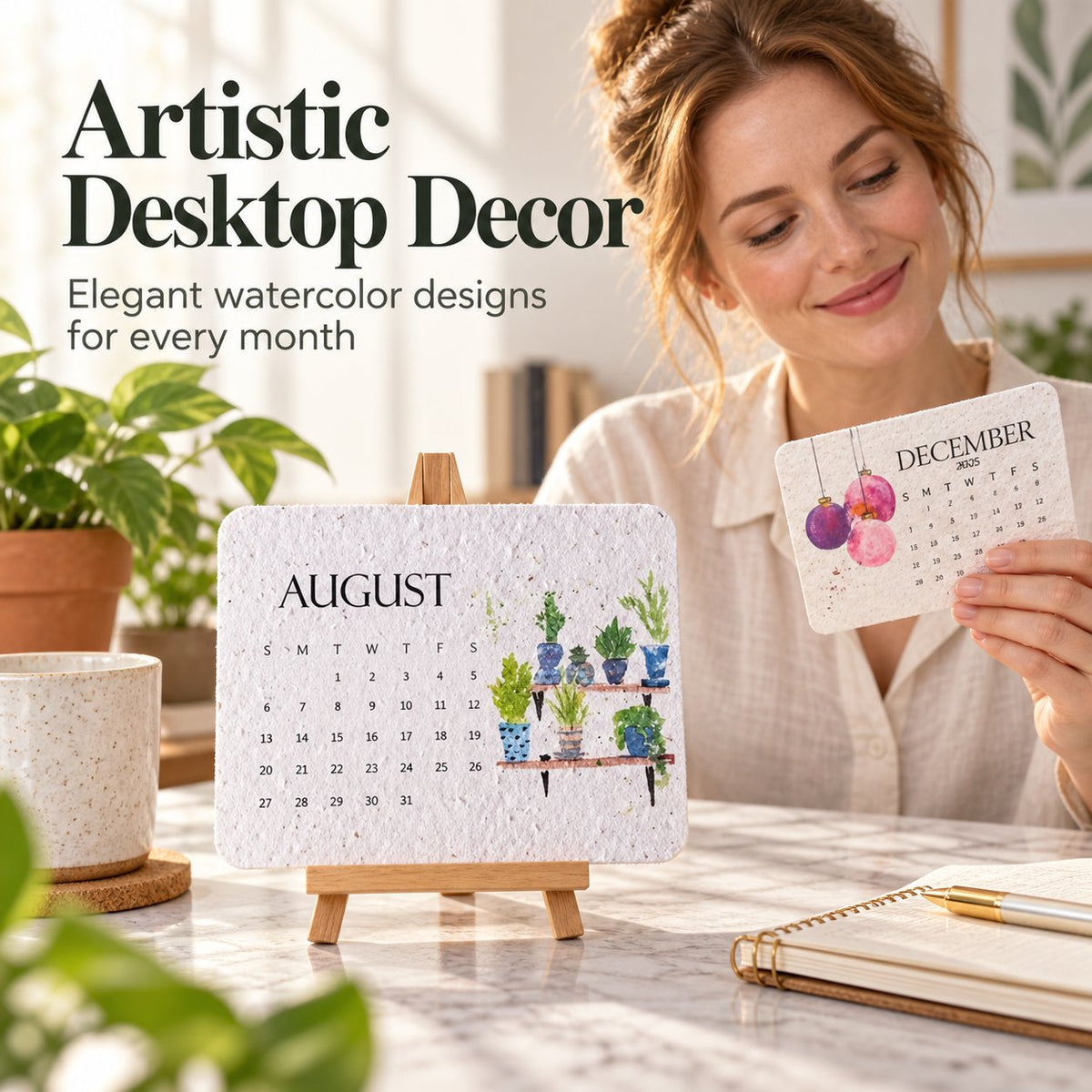 🌱 2027 Plantable Seed Calendar — Grow Something Beautiful! ✨