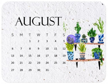 🌱 2027 Plantable Seed Calendar — Grow Something Beautiful! ✨
