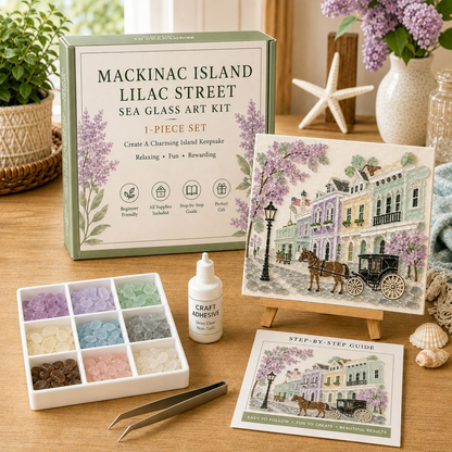 Sea Glass Art Kit Timeless American Destinations