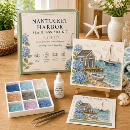 Sea Glass Art Kit Timeless American Destinations