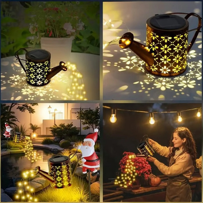 🎅 Santa’s Magical Light-Pour Garden Stake ✨