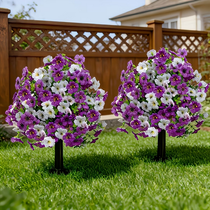 🌸 Ever-Blooming Garden Flower Stakes