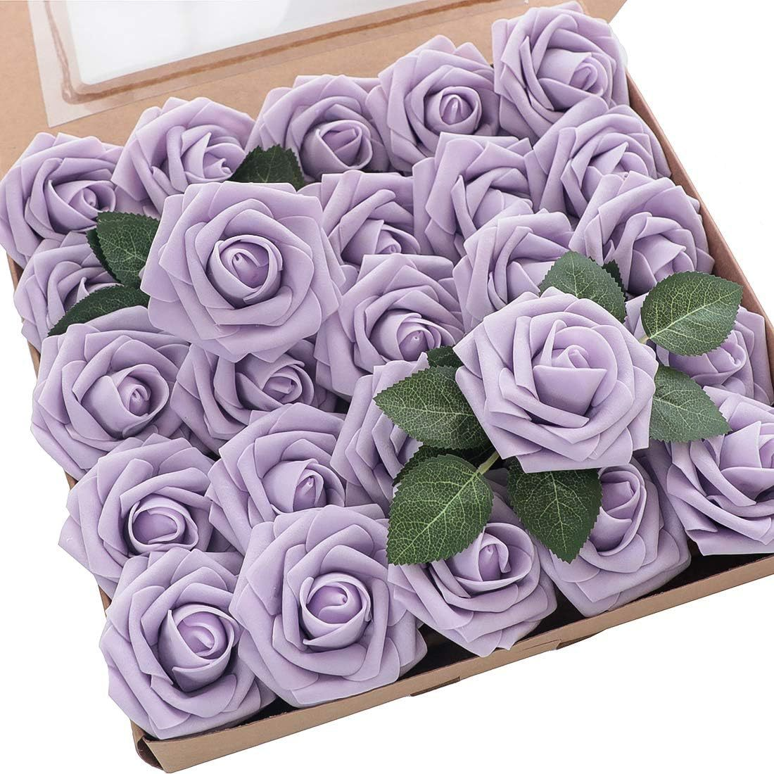 🌸 Everlasting Foam Roses – 25PCS Realistic Artificial Flowers