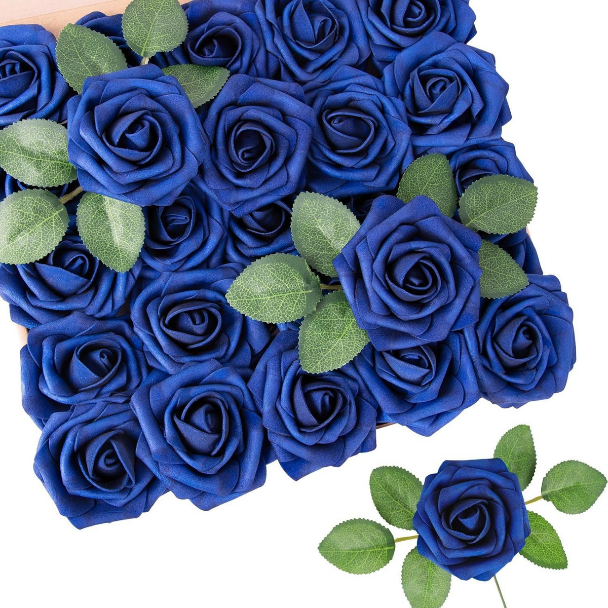 🌸 Everlasting Foam Roses – 25PCS Realistic Artificial Flowers
