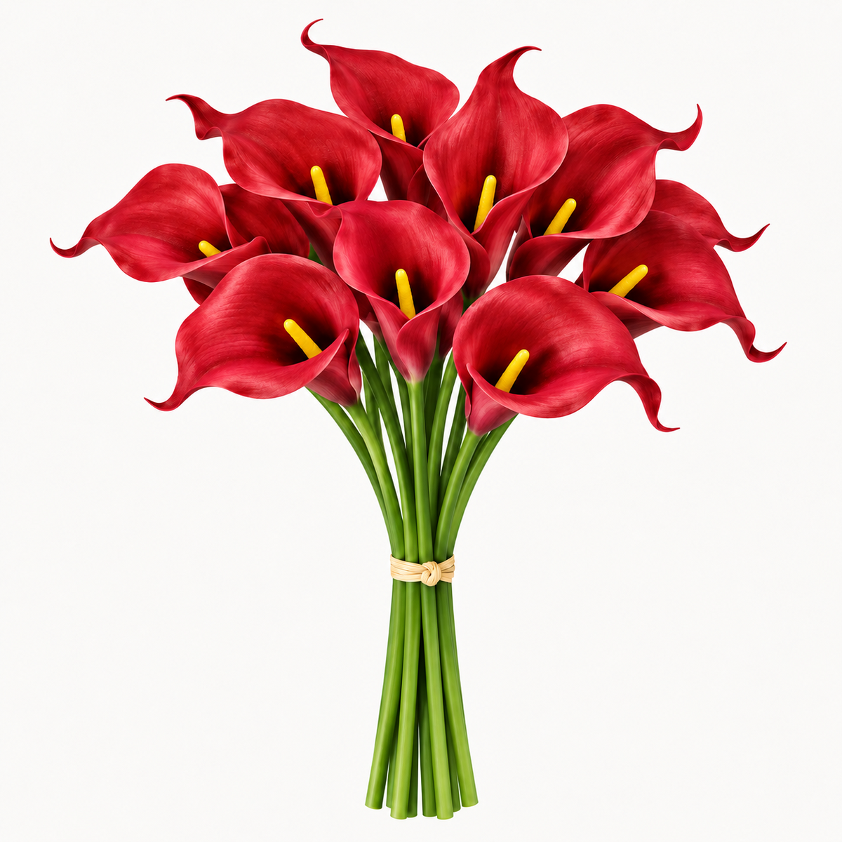 🌸 Realistic Calla Lily Artificial Flowers – Elegant Faux Floral Décor