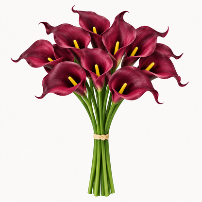 🌸 Realistic Calla Lily Artificial Flowers – Elegant Faux Floral Décor