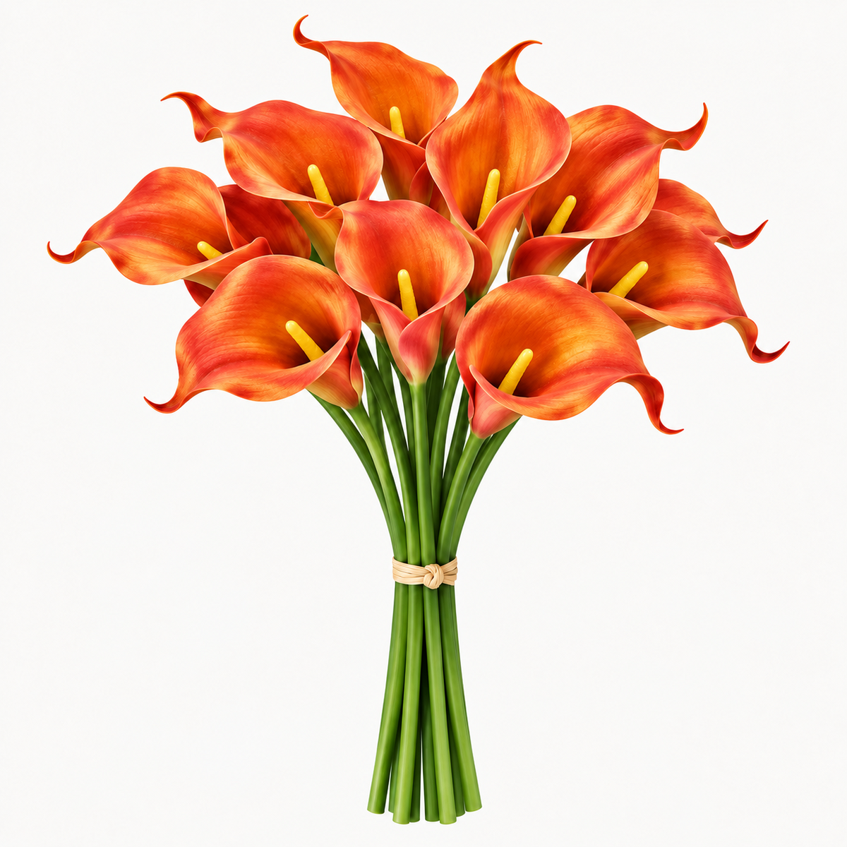 🌸 Realistic Calla Lily Artificial Flowers – Elegant Faux Floral Décor