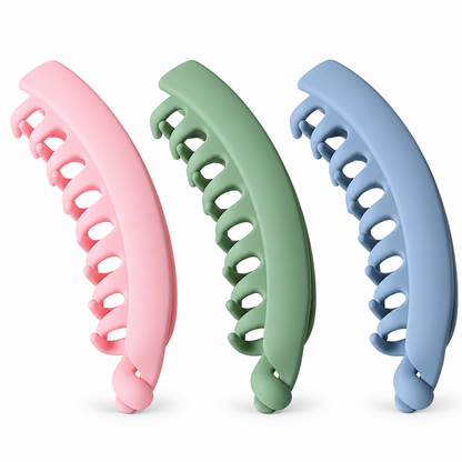 Large Banana Hair Clips Non-slip Ponytail Holder Clip for Women and Girls