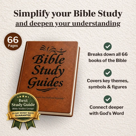 ✝️Bible Study Guide Journal – 66 Pages