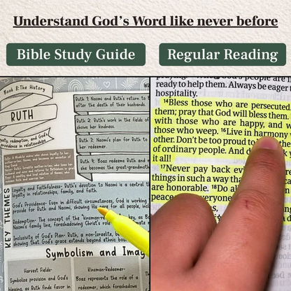 ✝️Bible Study Guide Journal – 66 Pages