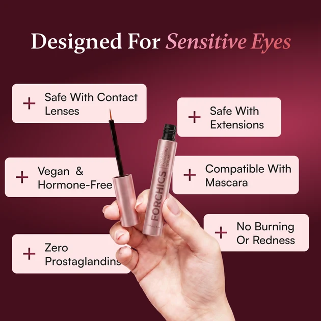 ✨ LashBloom Peptide Lash Serum – Fuller, Longer-Looking Lashes