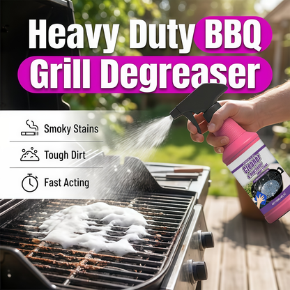 🔥 Fast-Acting Grill Degreaser — Powerful Grease Cleaner + 🎁FREE Towel & Sponge🎁
