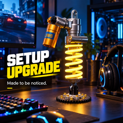 🏎️ Racing Shock LED Desk Lamp