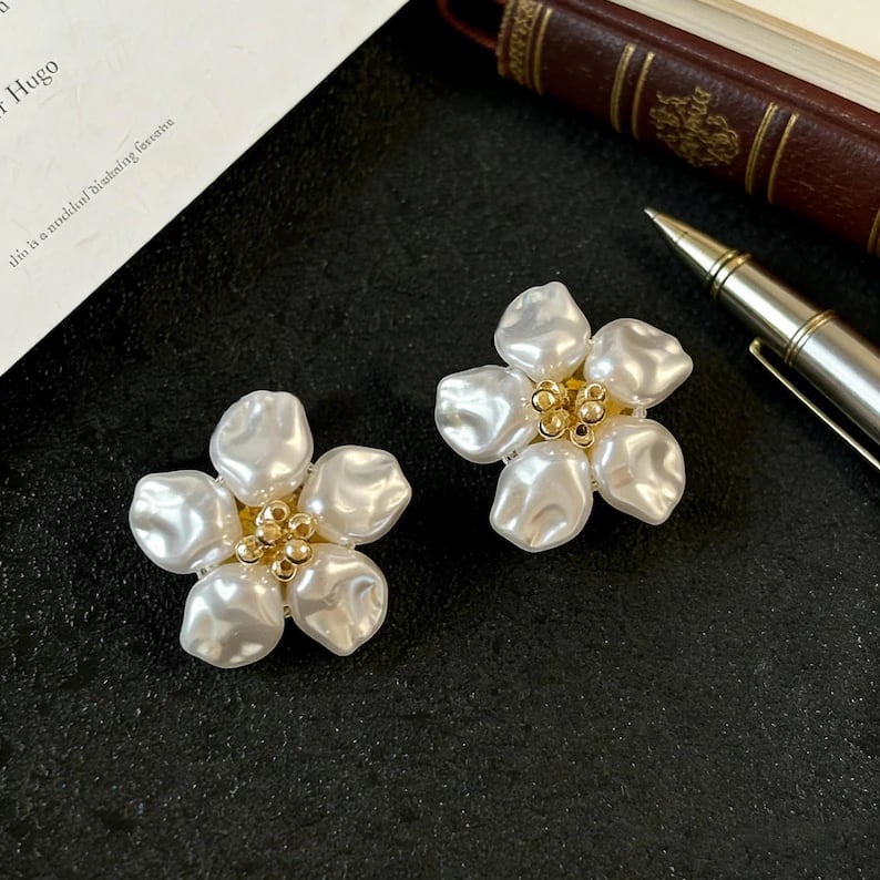 🌸 Luxury Flower Button Covers for Women