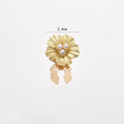 🌸 Luxury Flower Button Covers for Women
