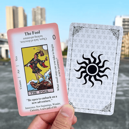 🔮Tarot Learning Set💜beginner friendly Divination Tools📔Essential Tarot Kit for Beginners✨