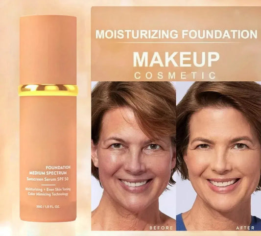 💄 4-in-1 Glow Foundation — One Step to a Fresh, Flawless Look ✨