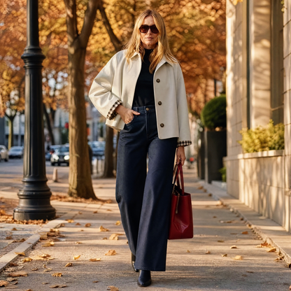 🚨 LIMITED TIME: 50% OFF — Women's Cropped Trench Coat