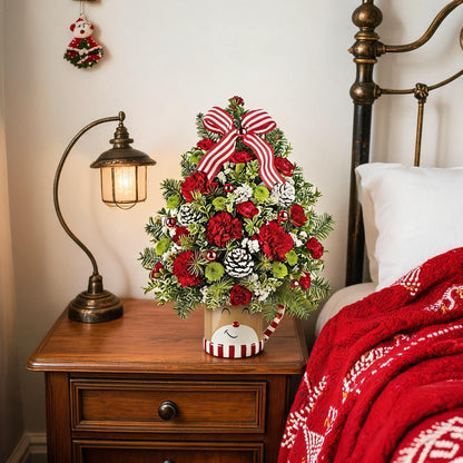 🌲 Pop-Up 3D Christmas Tree Card ✨ Turns Into Freestanding Festive Table Decor