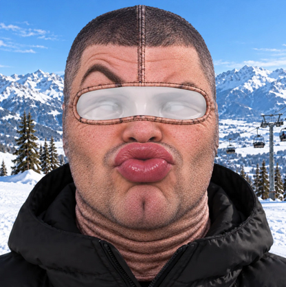 ⛷️ Personalized Funny Ski Mask — One-of-a-Kind Gift for Ski Lovers 😂🎁