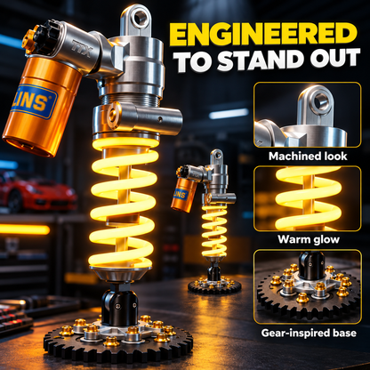 🏎️ Racing Shock LED Desk Lamp