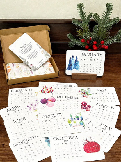 🌱 2027 Plantable Seed Calendar — Grow Something Beautiful! ✨