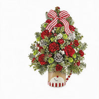 🎀Reindeer Mug Floral Tree