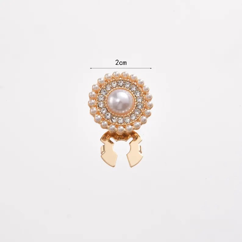 🌸 Luxury Flower Button Covers for Women