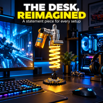 🏎️ Racing Shock LED Desk Lamp