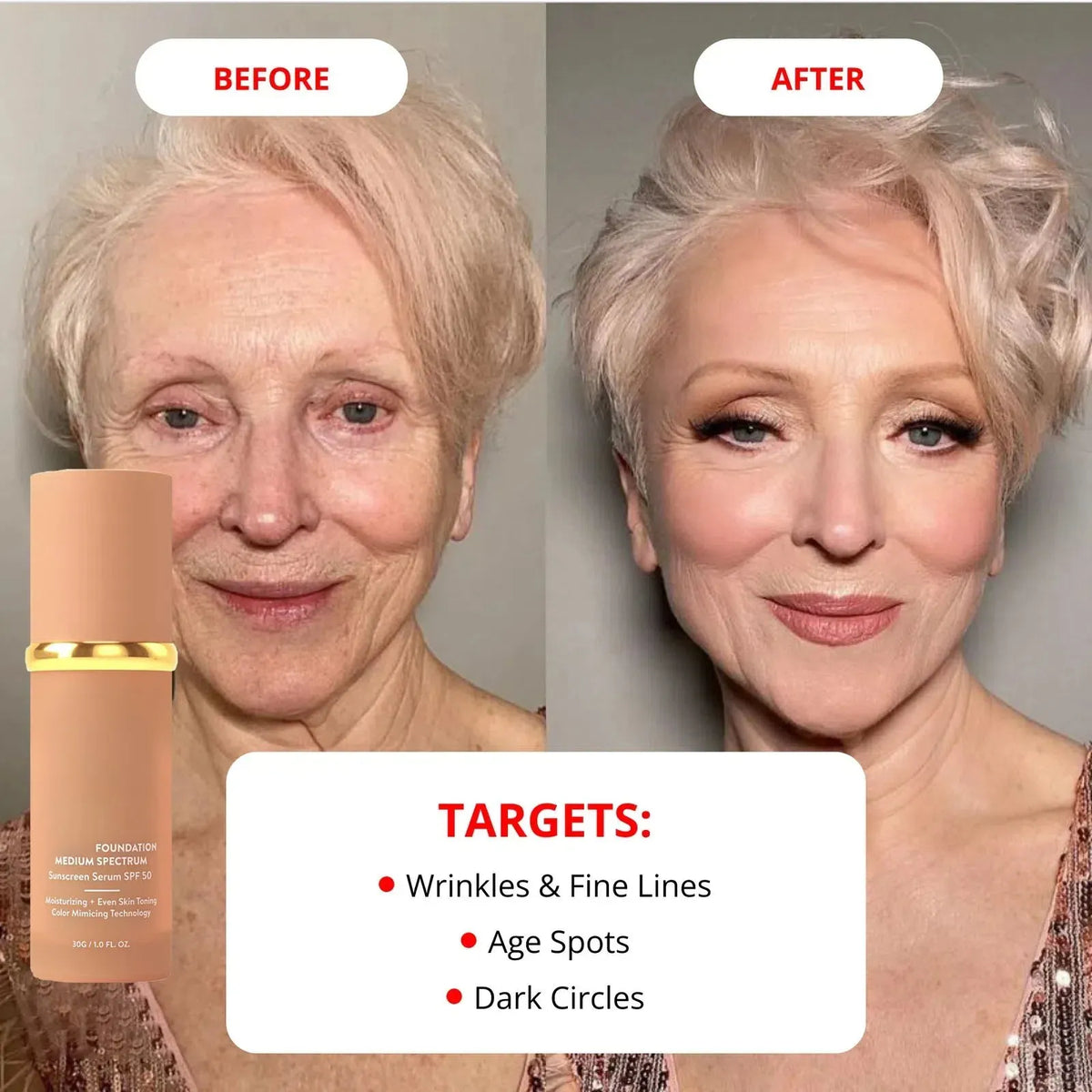 💄 4-in-1 Glow Foundation — One Step to a Fresh, Flawless Look ✨