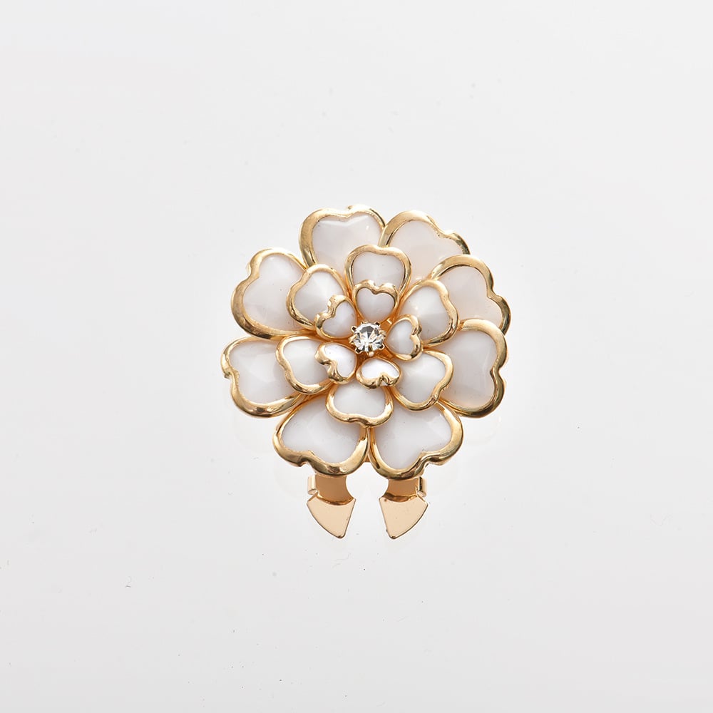 🌸 Luxury Flower Button Covers for Women