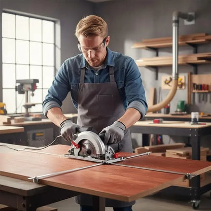 📏 Straight-Edge Double Axis 60cm Positioning Calipers – Precision Measuring Tool for Woodworking