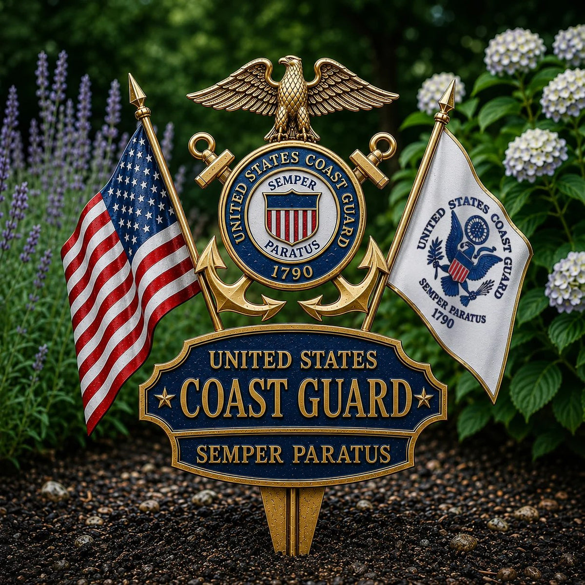 Last Day Promo: 49% OFF 🎖️- US Military Branch Tribute Garden Stake Collection