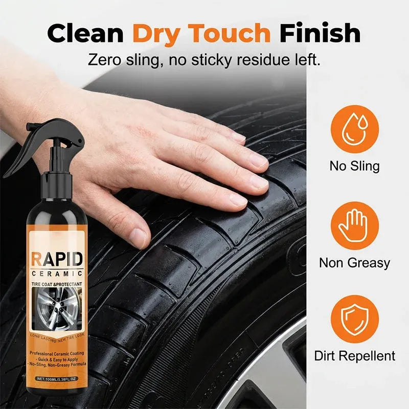 Rapid Ceramic Tire Coating Spray