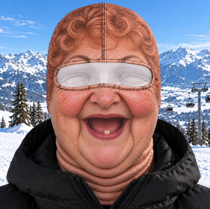 ⛷️ Personalized Funny Ski Mask — One-of-a-Kind Gift for Ski Lovers 😂🎁