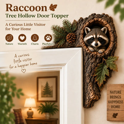 🐿️ 3D Chipmunk Tree Hollow Door Decor — ✨2-Piece Set✨