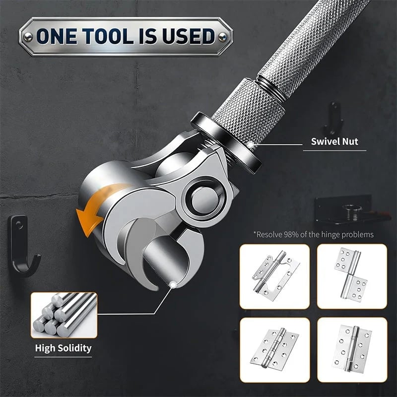 🔧 Universal Door Hinge Wrench — Adjust, Align & Fix in Seconds! 🚪