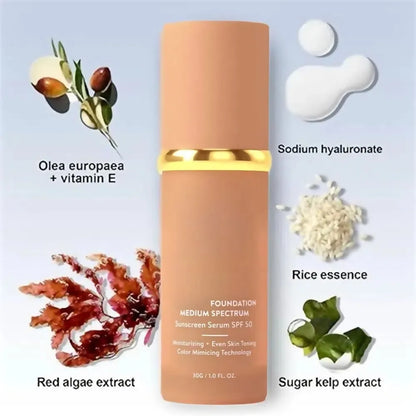 💄 4-in-1 Glow Foundation — One Step to a Fresh, Flawless Look ✨