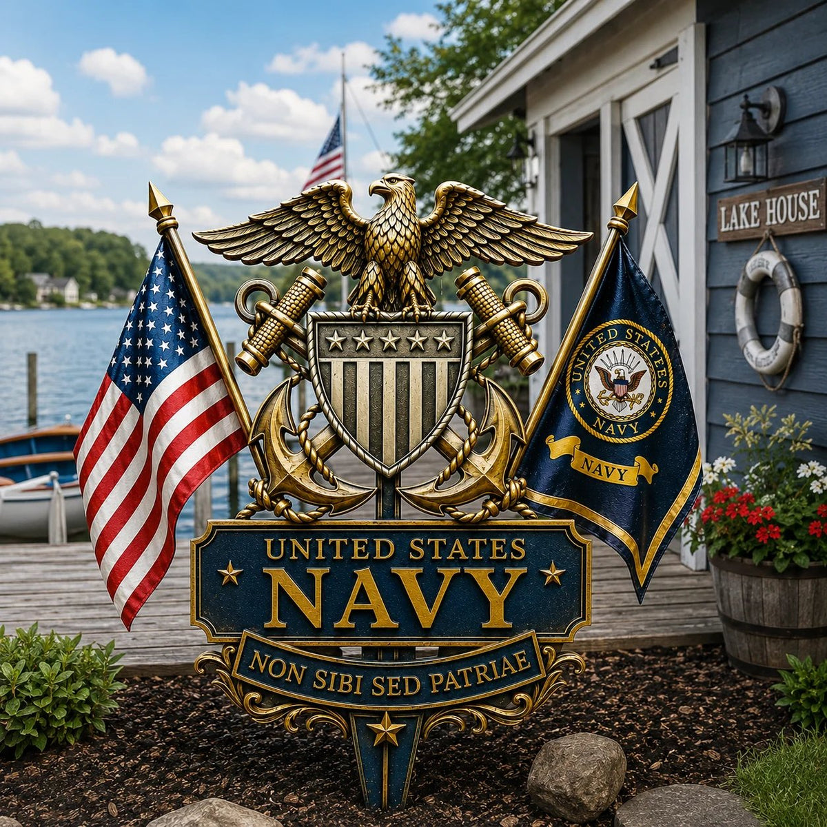 Last Day Promo: 49% OFF 🎖️- US Military Branch Tribute Garden Stake Collection