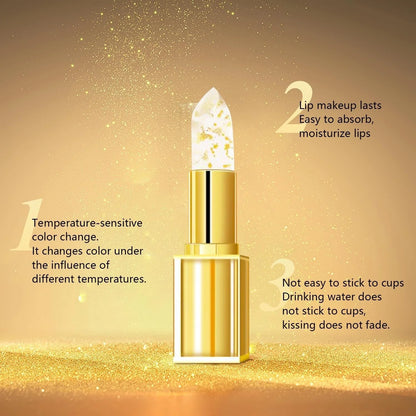 Transferproof Color-Changing Lipstick💄Crystal Clear Color Alchemy 💋 Auto-Tints on Contact!