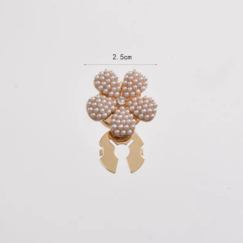 🌸 Luxury Flower Button Covers for Women