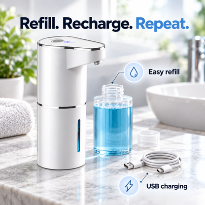 ✨ SmartFoam Touchless Soap Dispenser