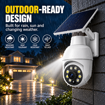 ⏰Final 6 Hours Sale 54% OFF🔥🔥 - Solar-Powered Simulated Surveillance Camera Street Light