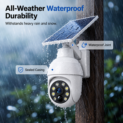 ⏰Final 6 Hours Sale 54% OFF🔥🔥 - Solar-Powered Simulated Surveillance Camera Street Light