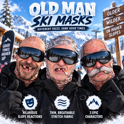 ⛷️ Personalized Funny Ski Mask — One-of-a-Kind Gift for Ski Lovers 😂🎁