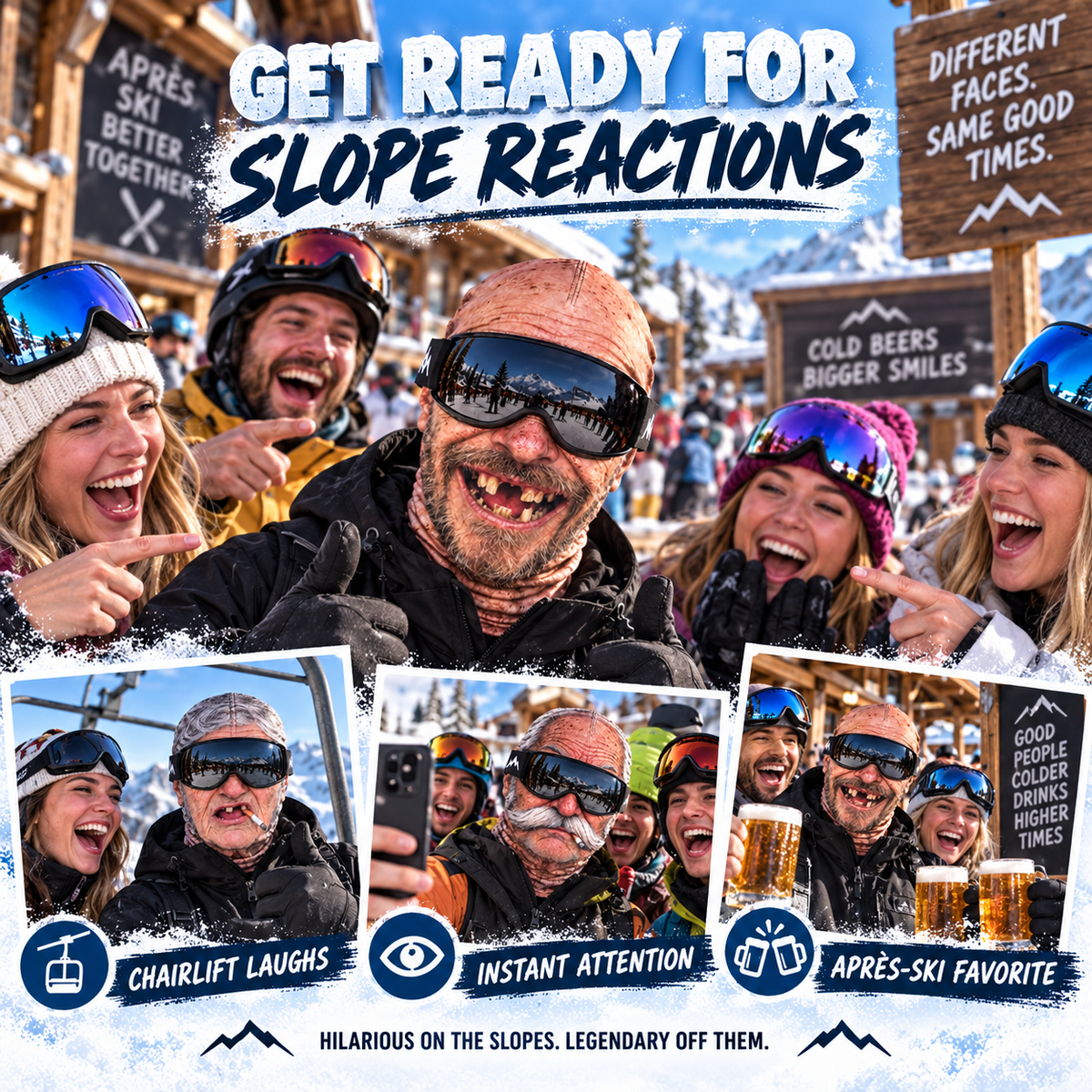 ⛷️ Personalized Funny Ski Mask — One-of-a-Kind Gift for Ski Lovers 😂🎁