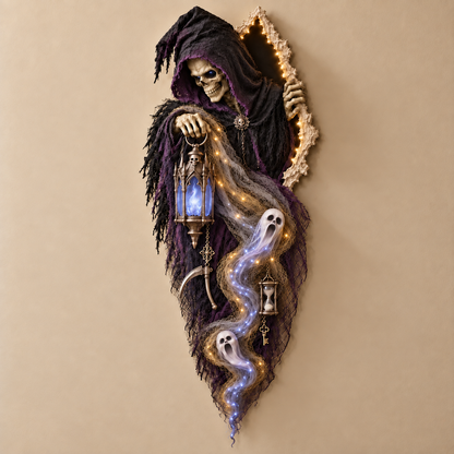 🎃 Halloween Hot Sale – 55% OFF | Enchanted Witch Wall Light™