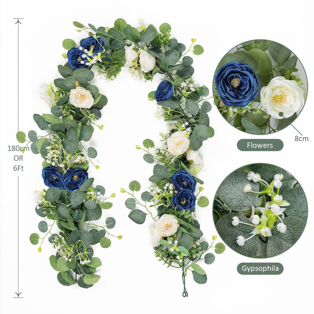 🔥Last Day 60% OFF🔥Artificial Rose Garland Flower Vine
