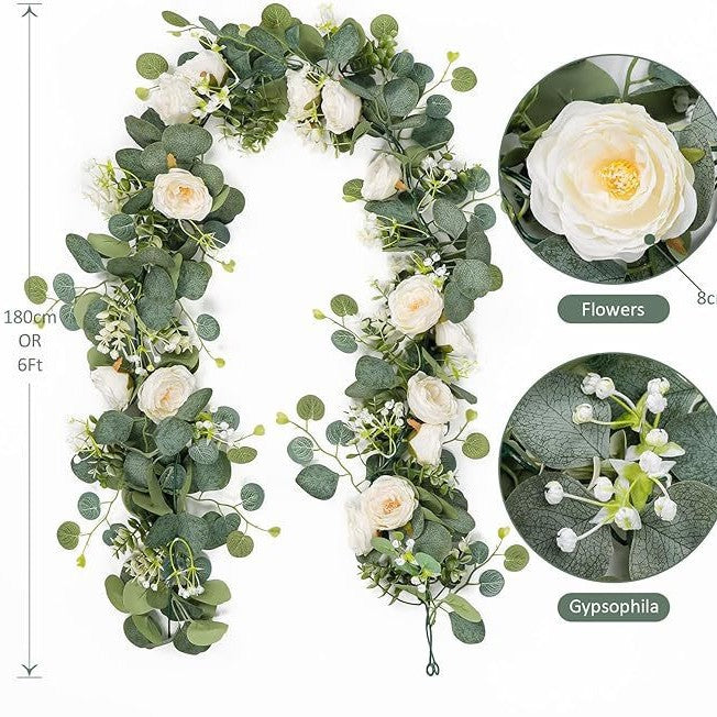 🔥Last Day 60% OFF🔥Artificial Rose Garland Flower Vine